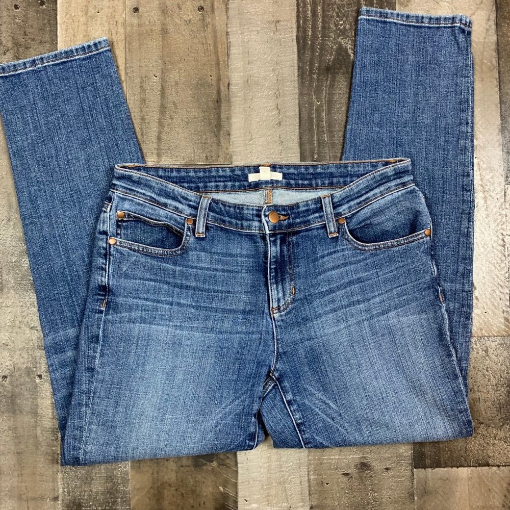 Eileen Fisher straight leg jeans, Size 6